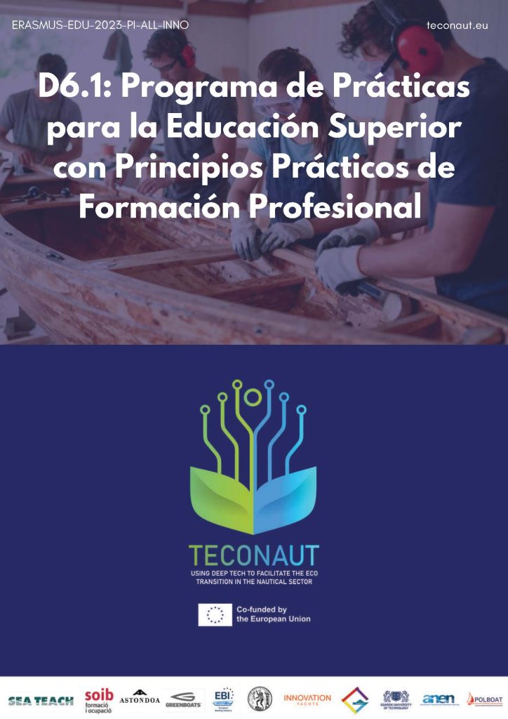 D6.1: Programa de prácticas para la Educación Superior con principios básicos de FP